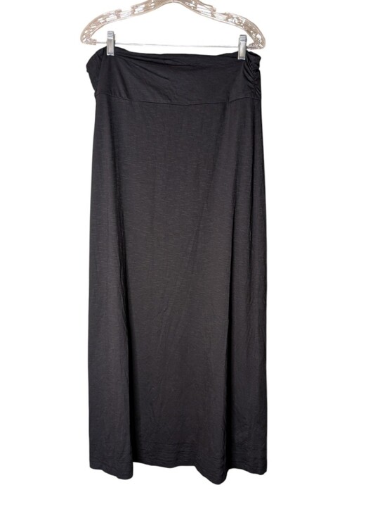 Toad&Co Dresses & Skirts - NWT Toad & Co Chakalaka maxi skirt black organic cotton tencil sz Large granola